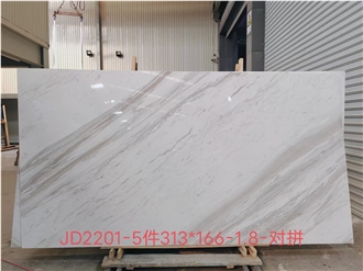 Hot Sale Cheap Volakas Marble Slabs For Indoor Design