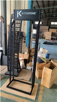 Quartz-Tile- Glass Display Rack SRL052