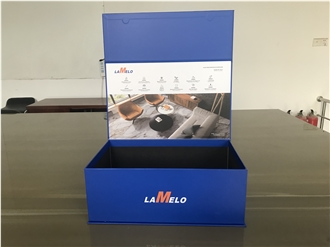Sample Box-Cardboard Blue -Suitcase