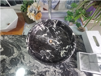 Bvlgari Black Marble Wash Basin