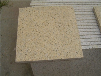 China G682 Rusty Golden Yellow Granite Tiles