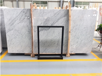 Popular New Carrara White Marble Slab, Wall Tiles
