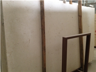 White Palace Beige Marble Slabs