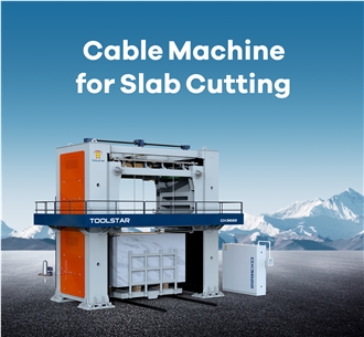 Super Thin Diameter Cable Multi Wire Saw Machine For Marble Slabs Cutting