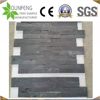 China 10*36CM Natural Split Slate Z Brick Stacked Stone