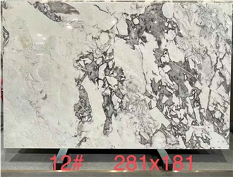 Dover White Marble Slabs