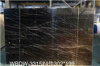 New Polished Nero Marquina Marble Slabs