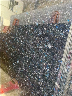 Blue In Night Granite Slabs