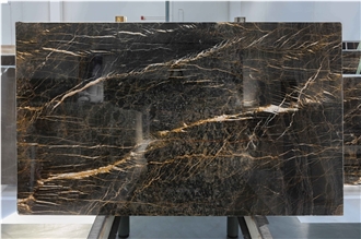 Nero Port Laurent Marble Slabs