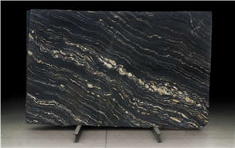 Portoro Quartzite Tropical Storm Black Gold Quartzite Slabs