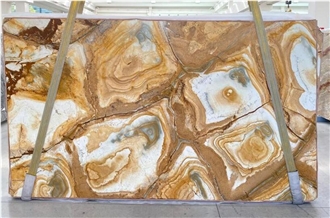 Stone Wood Palomino Quartzite Slabs