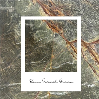 Rain Forest Green Marble, Bidasar Green Marble Slabs