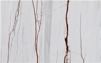 Rosso Venato White Dolomite Marble Slabs
