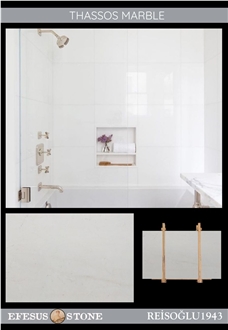 Thasos White / High Quality Marble Tiles & Slabs