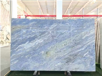 Cristalita Ocean Blue Marble Slabs Crystal Blue Sky Stone