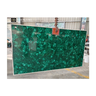 Large Size Natural Green Malachite Gemstone Slabs