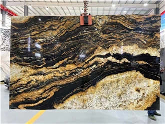 High Quality Brazilian Magma Gold Granite Slabs