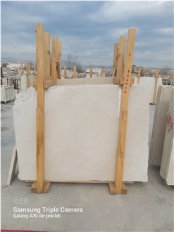 Botticino Beige Polished Marble Slabs