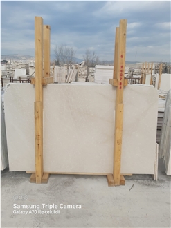 Botticino Beige Polished Marble Slabs