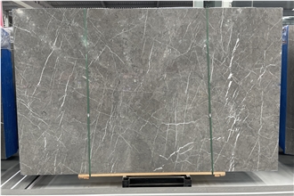 Cambodia New Zealand Grey Marble Slabs