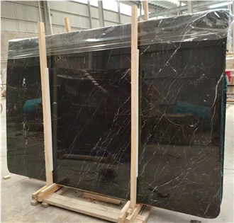 China Gold Jade Marble Slabs Dark Background
