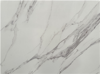 Ariston White Nano Crystallized Glass Slabs