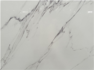 Ariston White Nano Crystallized Glass Slabs