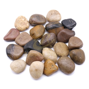 Polished Mixed River Pebble Stones