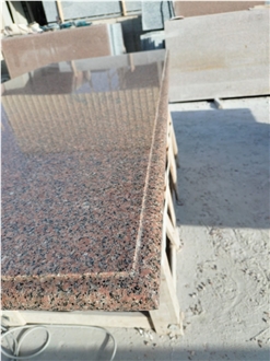 Rosa Hudi Granite Tombstone Caps