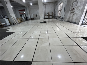 Cream Marfil Marble Honed Tiles