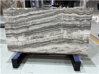 Gray Jade Bubble Onyx Slabs