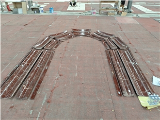 Mandy Red Quartzite Door Frame