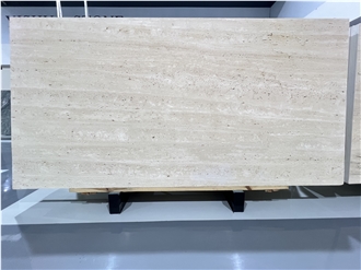 Travertino Navona Bianco Slabs