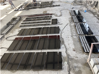 Shanxi Black Granite Chinese Granite Own Quarry Floor Tile