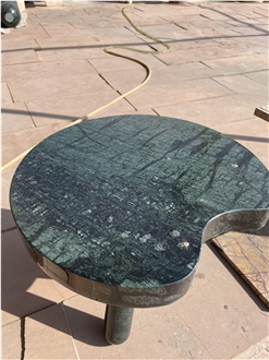 Green Marble Table Top