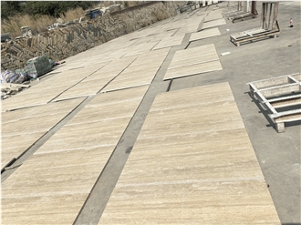 Turkey Beige Travertine Stone For Wall Tiles