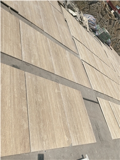 Turkey Beige Travertine Stone For Wall Tiles
