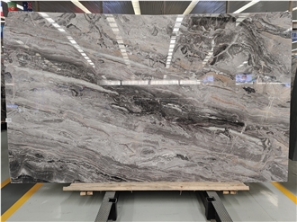 Arabescato Orobico Grigio Marble Slabs For Wall