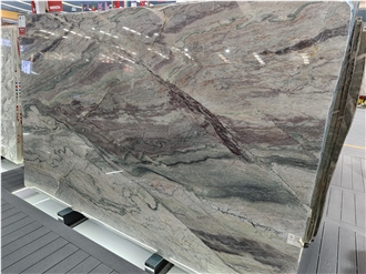 Caribbean Fantasy Quartzite Slabs 20Mm Thick Polished