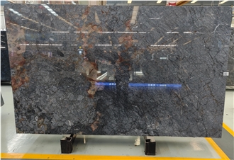 Deep Blue Quartzite Polished Slabs