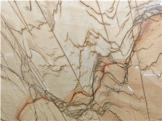 Golden Tobacco Quartzite Slabs For Accent Wall