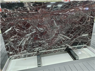 Rosso Levanto Marble Slabs Polished