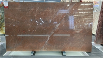 Royal Armani Brown Quartzite Slabs For Flooring Decor