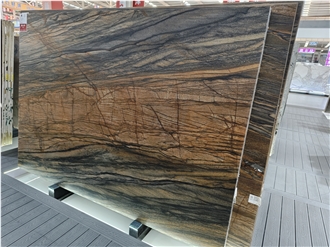 Sandalus Quartzite Slabs Leather Surface