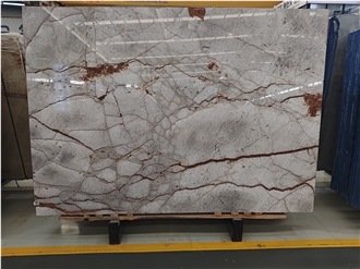 Silver Roots Marble Slabs For Kitchen Countertops