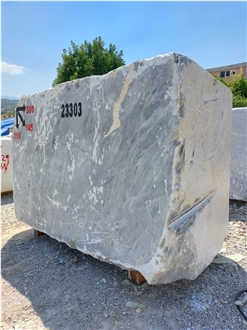 Turkish Bardiglio Grey Marble Blocks