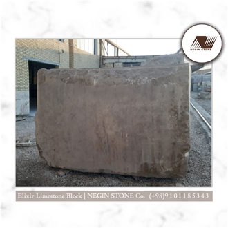 Negin Brown Elixir Limestone Blocks