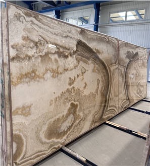 Cream Ivory Onyx Polished 2Cm Slabs