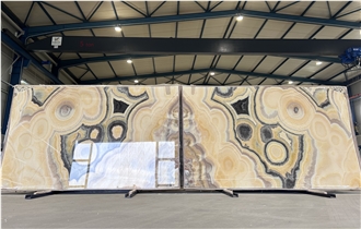 Yellow Onyx Polished 2Cm Slabs