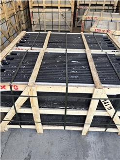 Najafabad Black Marble Polished Tiles